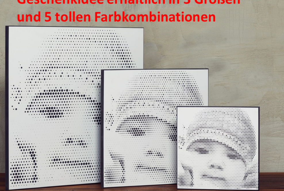 hålvtone - Individuelle Wandbilder in Holz gefräst