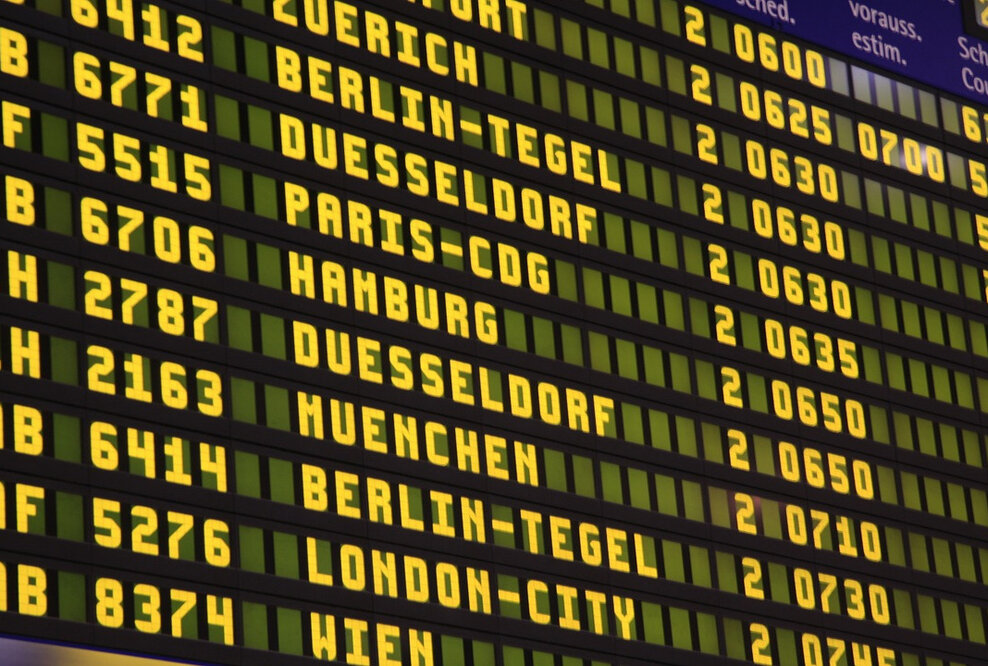 Heimatflughafen Leipzig/Halle