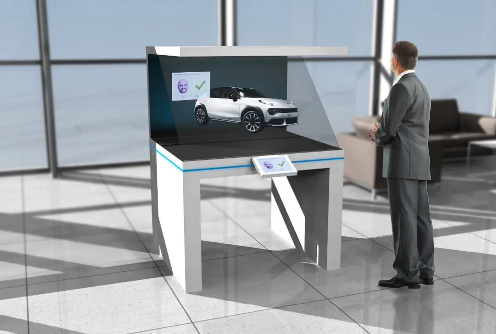 Interaktives Hologramm mit Echtzeit-Personalisierung - HOLOCO 4.0