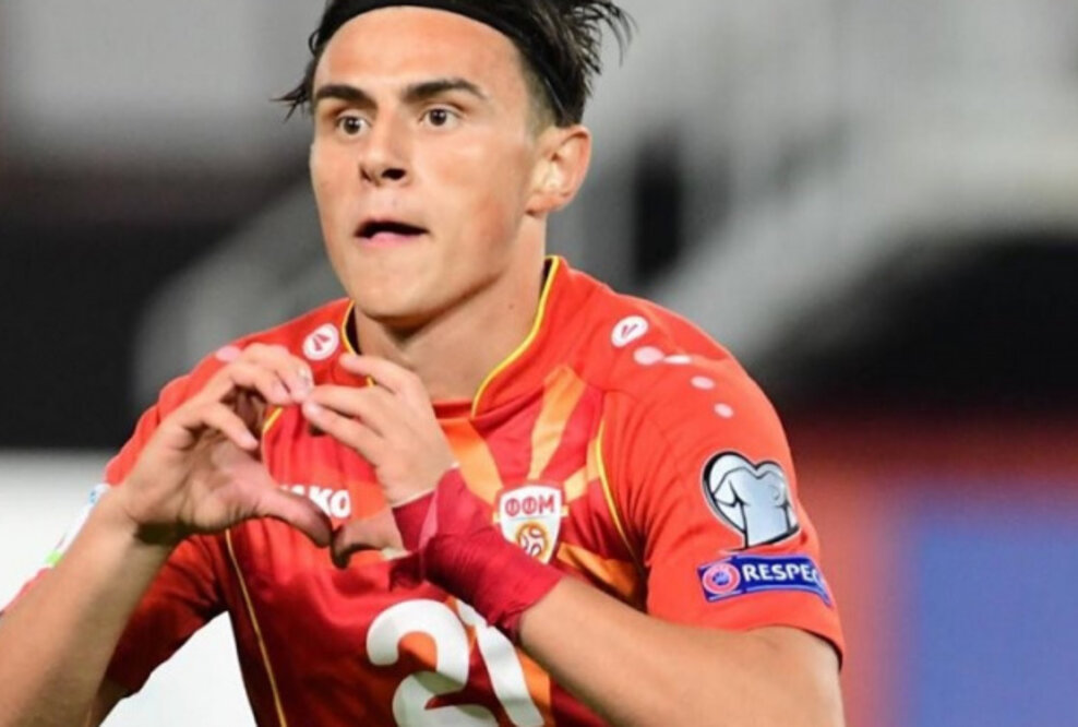 Mit einem 2:1 Sieg gegen Slowenien ist Nordmazedonien auf Platz 3 der Gruppe G