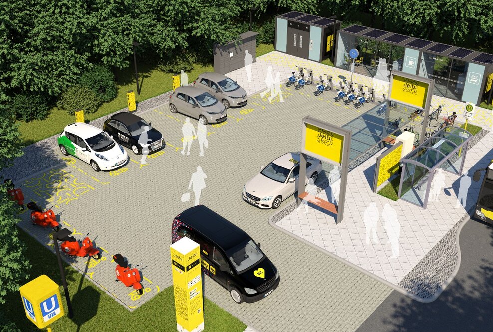 Schönhauser Allee Arcaden sind erstes Shoppingcenter an einer Jelbi-Station der BVG