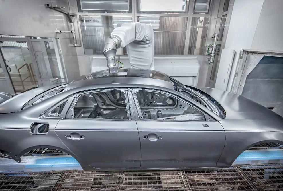 Audi bringt „Oversprayfreies Lackieren“ in Serie