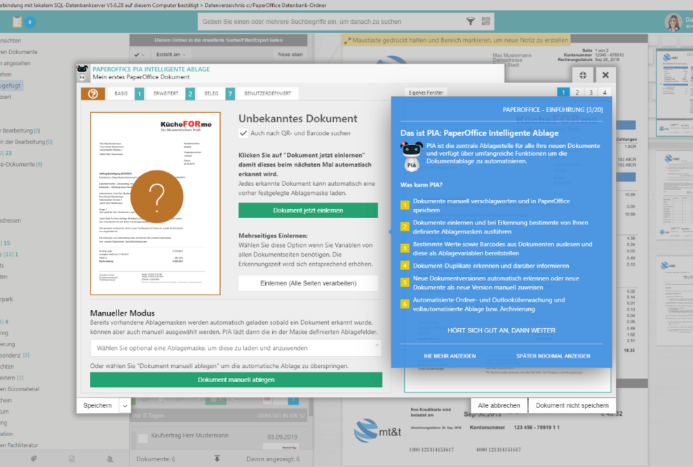 Dokumentenmanagement System PaperOffice - Innovative Lösung Ihrer Belegerfassung