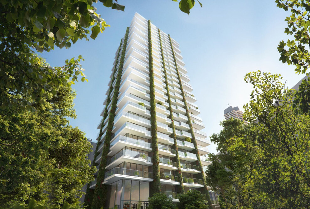 Der neue Eden Tower holt Pflanzen zurück in die Stadt - 185.000 Pflanzen schaffen ein grünes Erlebnis