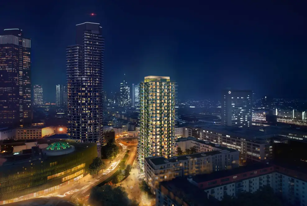 Der neue Eden Tower holt Pflanzen zurück in die Stadt - 185.000 Pflanzen schaffen ein grünes Erlebnis