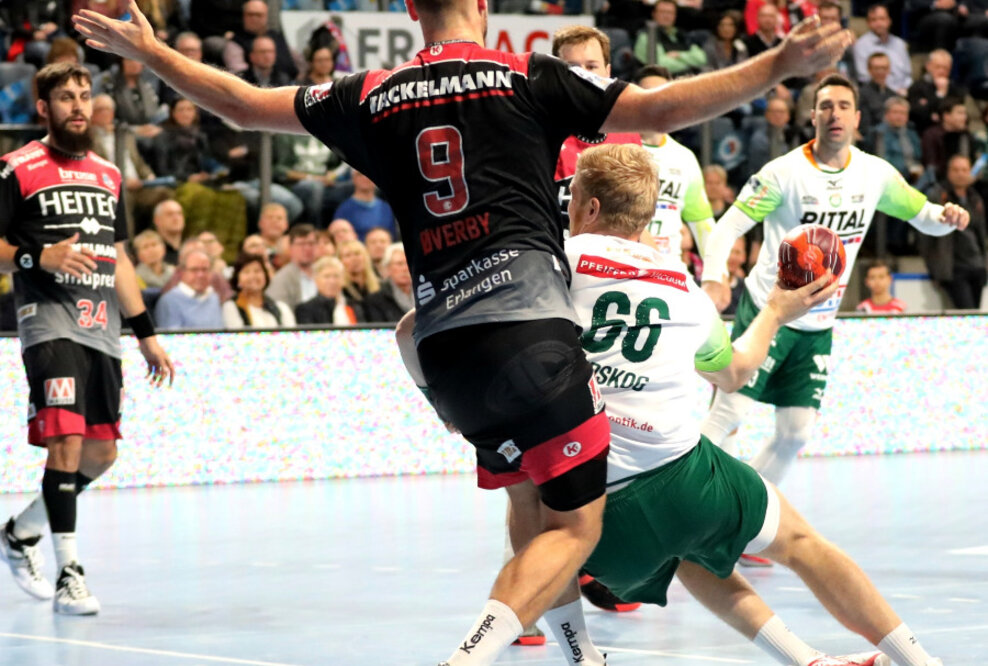 HC Erlangen unterliegt der HSG Wetzlar