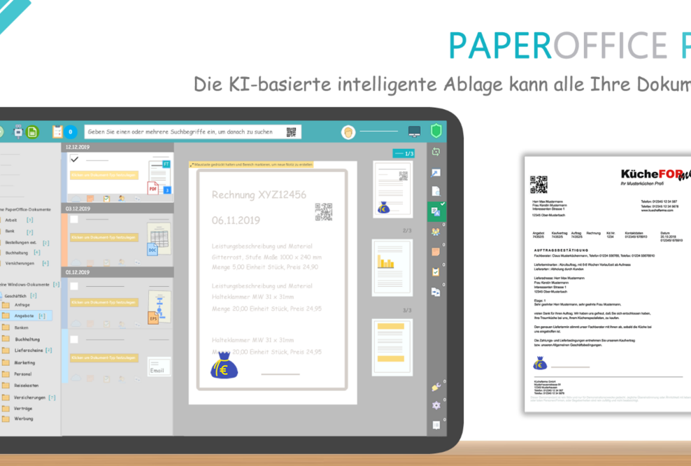 PaperOffice DMS und DATEV - reibungsloser Datenfluss