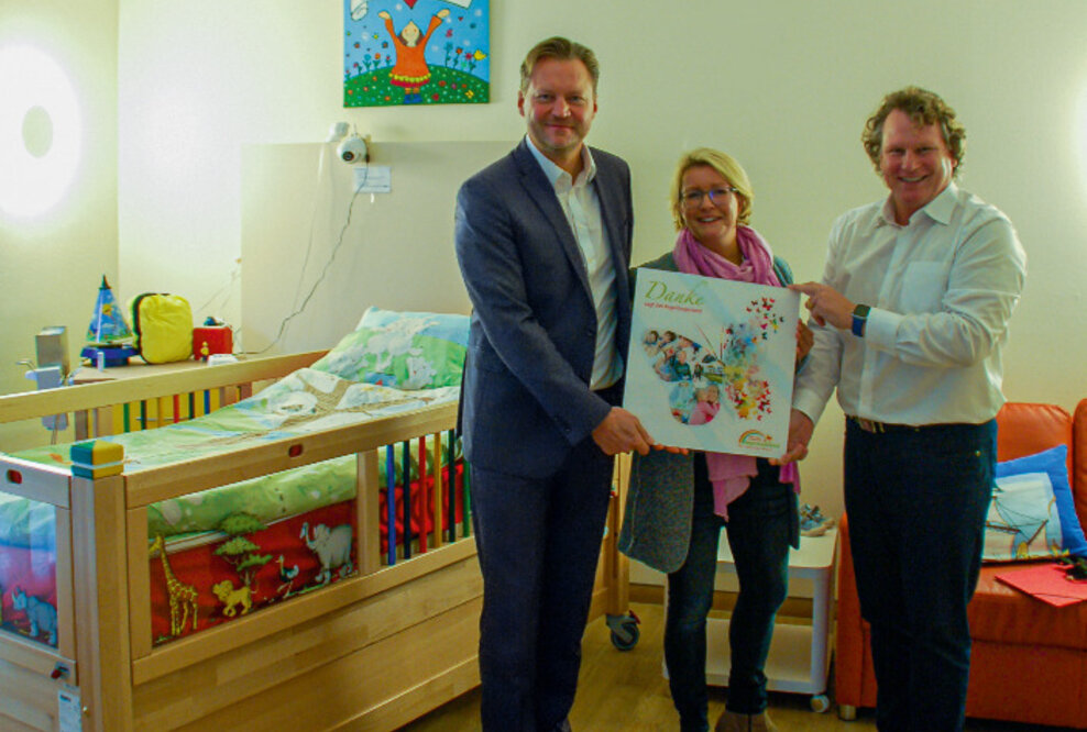 Sonepar unterstützt soziale Einrichtung. Zwei neue Pflegebetten für das Kinder- und Jugendhospiz Regenbogenland