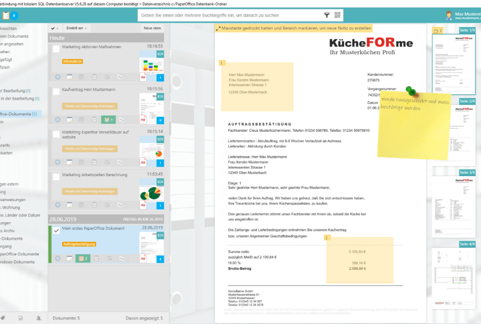 Synology NAS mit PaperOffice DMS – Einfacher geht´s nicht