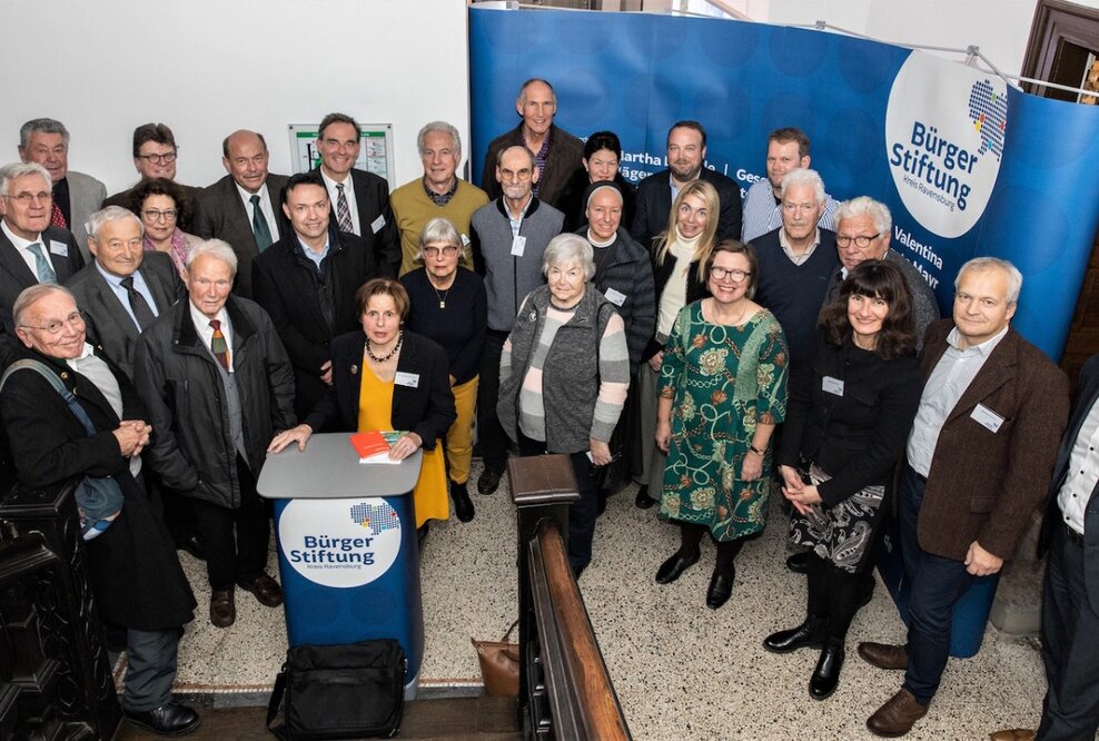 Über 100 Stifterinnen und Stifter unterstützen nachhaltig die Arbeit der Bürgerstiftung Kreis Ravensburg