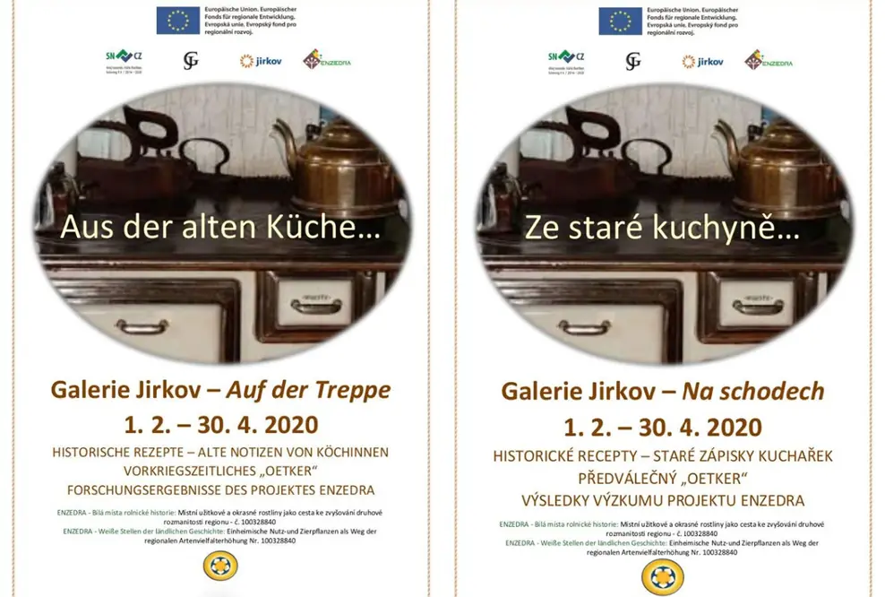 Ausstellung „Aus der alten Küche“ in der Galerie Jirkov