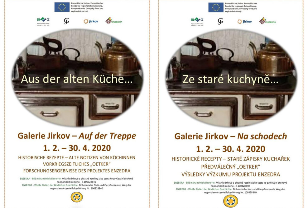 Ausstellung „Aus der alten Küche“ in der Galerie Jirkov