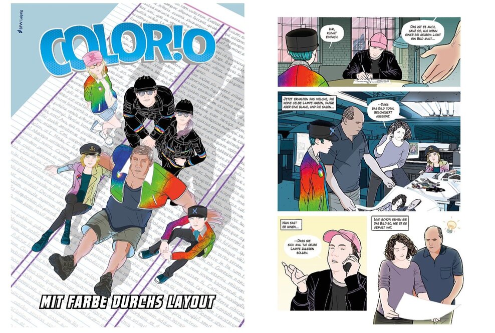 COLOR!O: Graphic-Novel als Unterrichtsmittel für die Mediengestalter