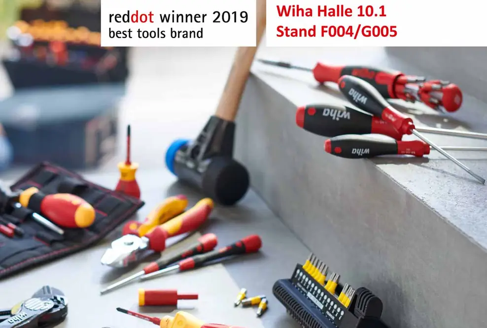 Handwerkzeughersteller Wiha mit Produkt- & Displayneuheiten auf EISENWARENMESSE KÖLN vom 01.- 04. März 2020