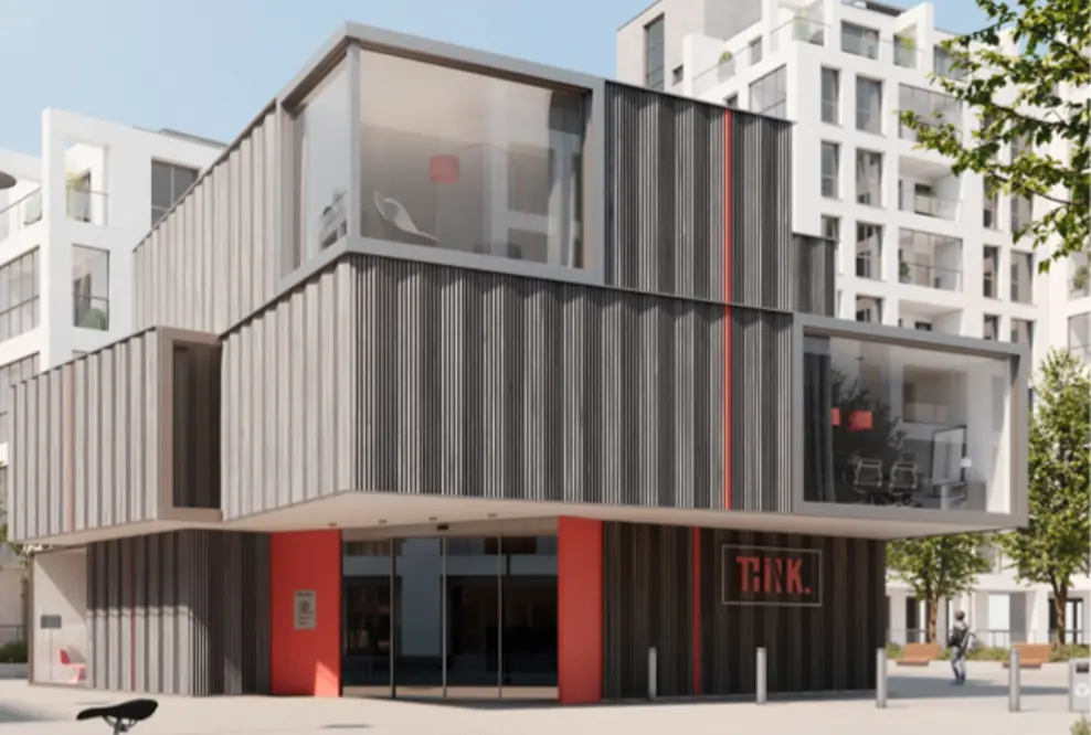 Holz in neuem Design: Dreidimensionale Fassaden für den Objektbau - gestalterische Vielfalt mit nur zwei Profilformen.