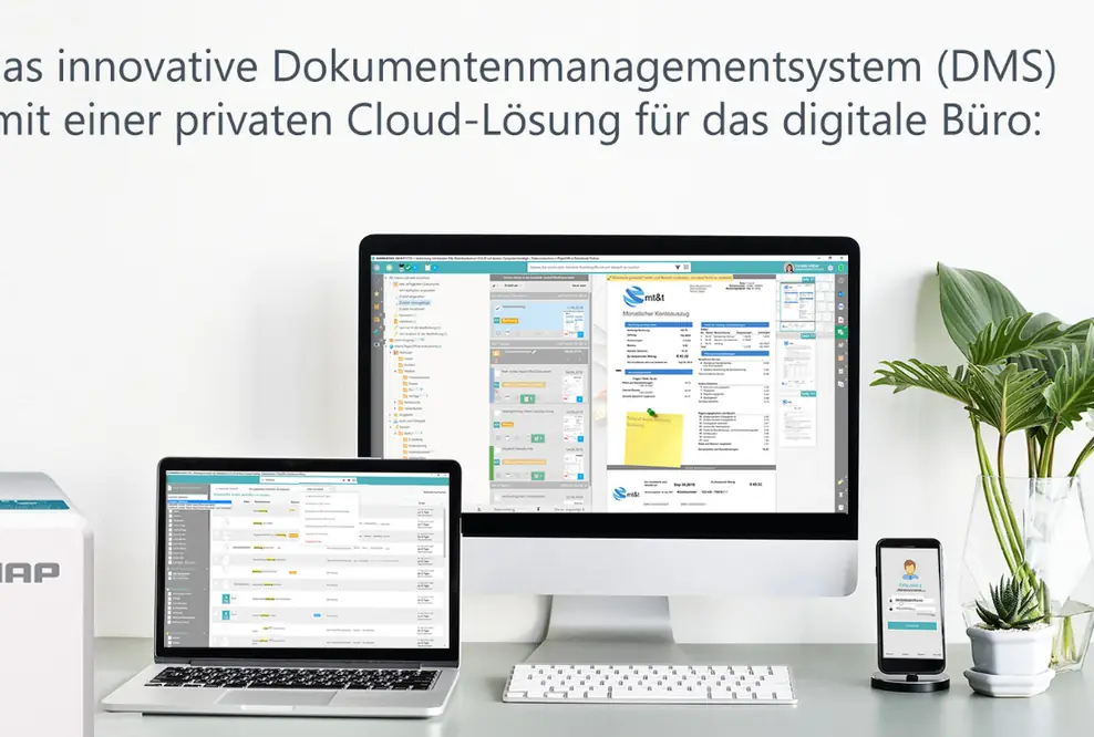 PaperOffice DMS mit QNAP NAS, Datenverwaltung in Bestform