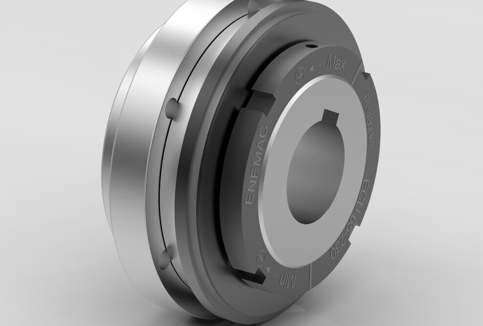 Sicherheitskupplung ECU mit integriertem Kugellager für geringe Einbauräume