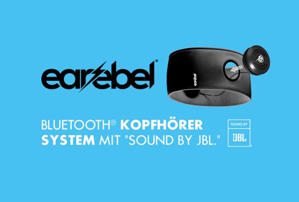 Earebel innovative Kopfhörersysteme mit perfektem „Sound by JBL“ – jetzt bei CrowdPartner