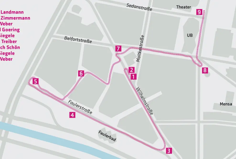 Begegnung mit Kunst an der frischen Luft - 9 Kunstobjekte gefahrlos im Sedanquartier (Freiburg) besichtigen