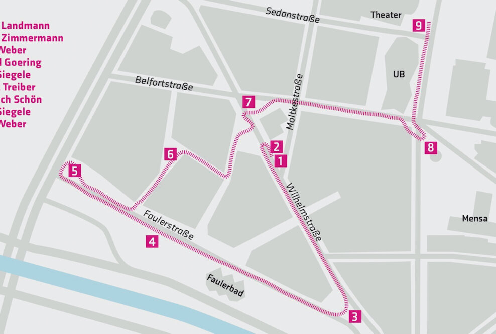 Begegnung mit Kunst an der frischen Luft - 9 Kunstobjekte gefahrlos im Sedanquartier (Freiburg) besichtigen