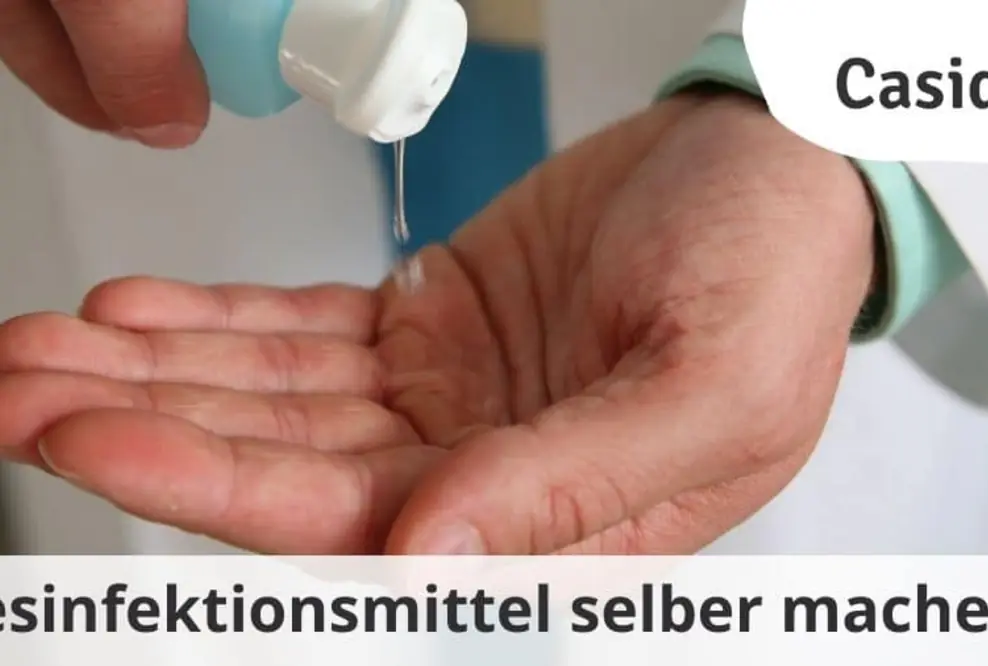 Desinfektionsmittel selbst herstellen