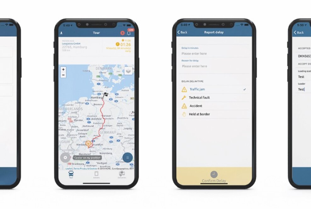 leogistics bietet mobile Lösungen für die Logistik
