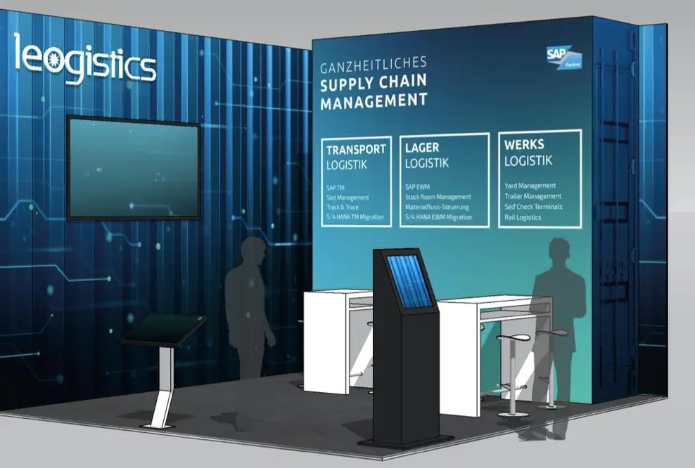 leogistics mit virtuellem Messestand online