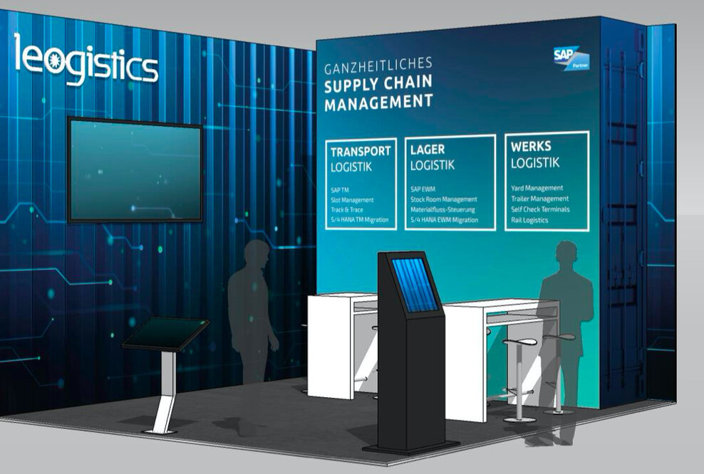 leogistics mit virtuellem Messestand online