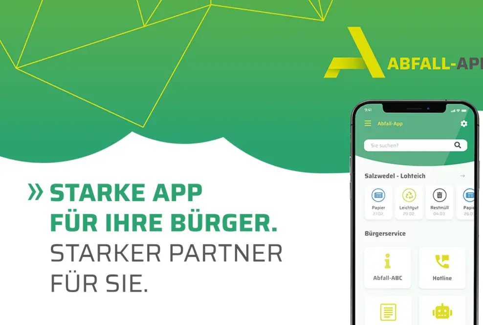 Produktlaunch: Abfall-App für alle Landkreise in Deutschland