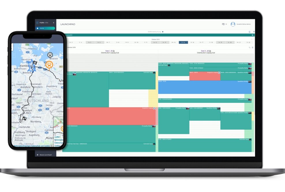 leogistics stellt neue digitale Plattform myleo / dsc für Werks- und Transportlogistik vor