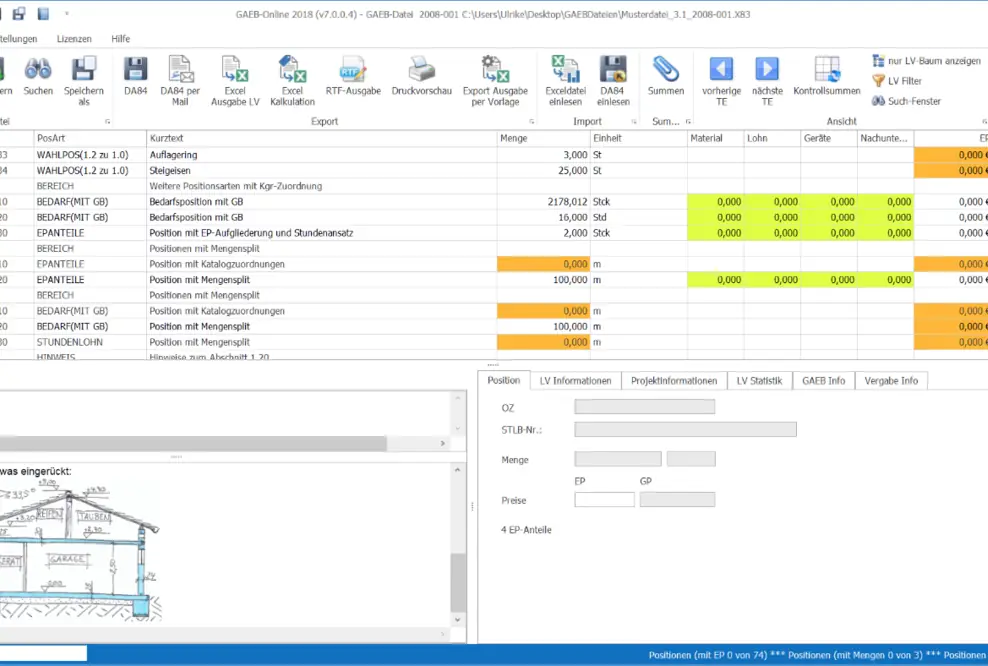 Brückenschlag im Bauwesen: Software konvertiert Excel-Daten ins GAEB-Format