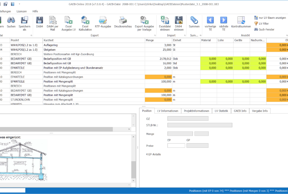 Brückenschlag im Bauwesen: Software konvertiert Excel-Daten ins GAEB-Format