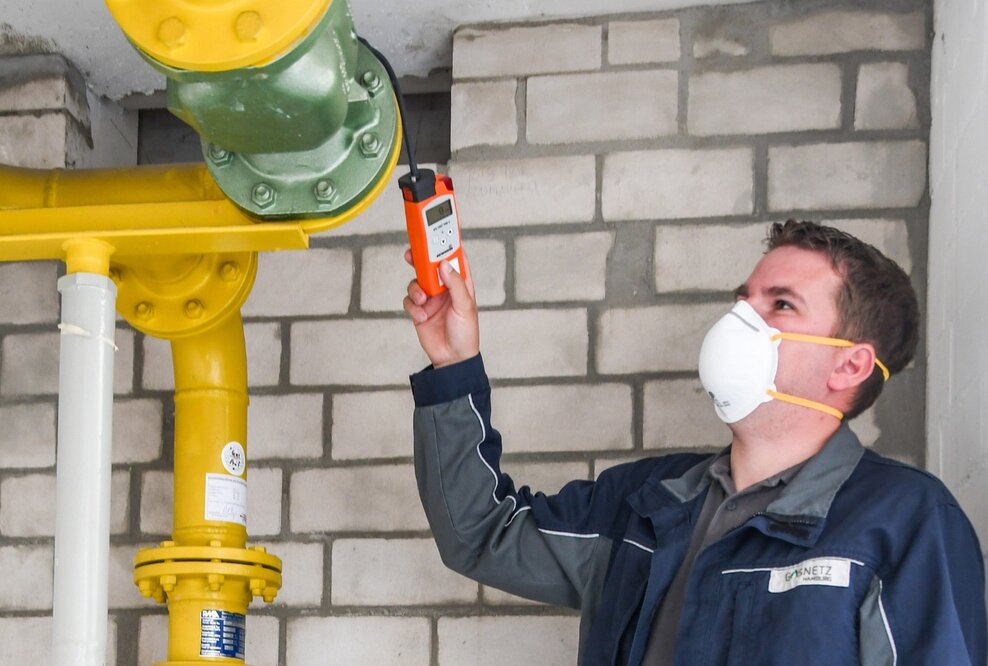 Sicherheit in Corona-Zeiten: Gasnetz Hamburg prüft monatlich 1.200 Hausanschlüsse