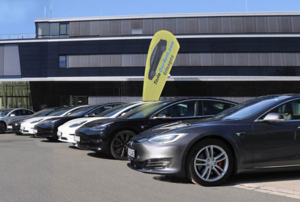 Tesla-Car-Rent hat seinen Fuhrpark um ein Model 3 SR+ erweitert