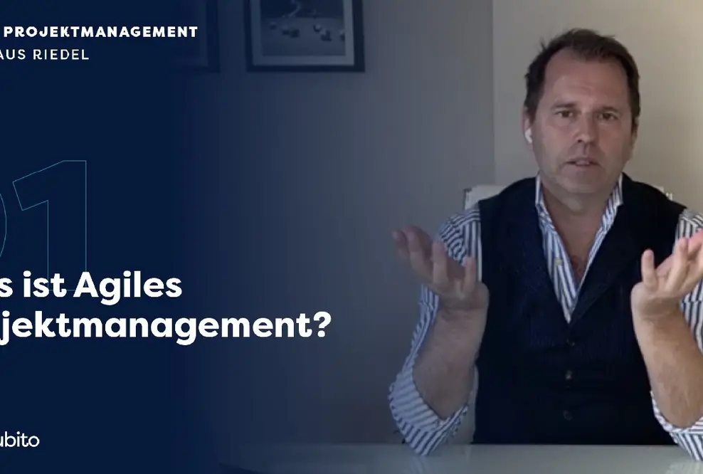 Agile Coach und CEO von Blubito erklärt agiles Projektmanagement in einer Webinar-Reihe
