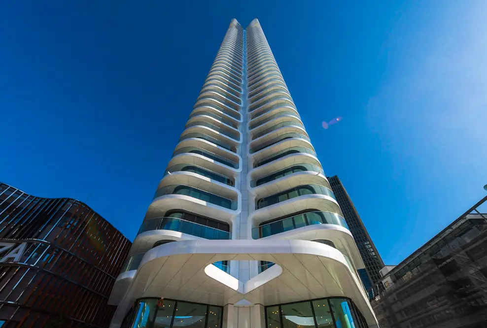 Der Grand Tower in Frankfurt ist fertiggestellt