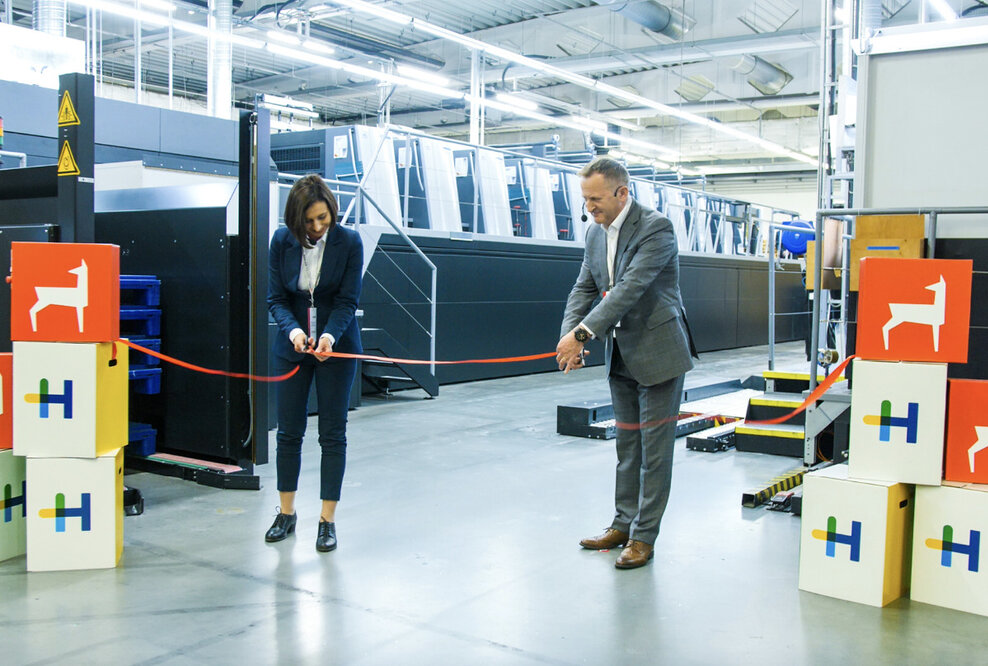 Karl Knauer Poland nimmt Heidelberger Speedmaster XL 106 in Betrieb