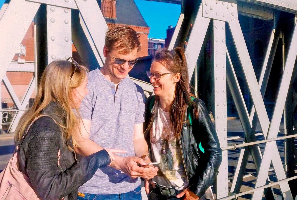 Stadtführungen und Schnitzeljagden in Hamburg als digitale Abenteuer: ryddle Stadtrallyes