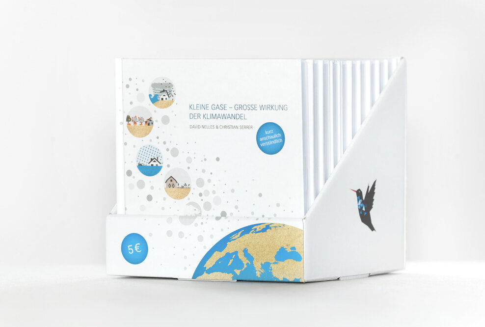 Gezielt das Augenmerk auf den Klimawandel lenken - Thekendisplays zur Verkaufsförderung