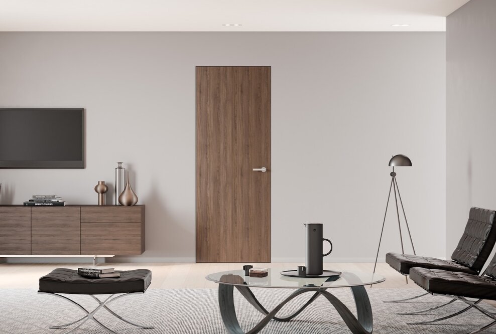 Küffner komplettiert Türenprogramm mit unsichtbarer Zarge ZEROLINE