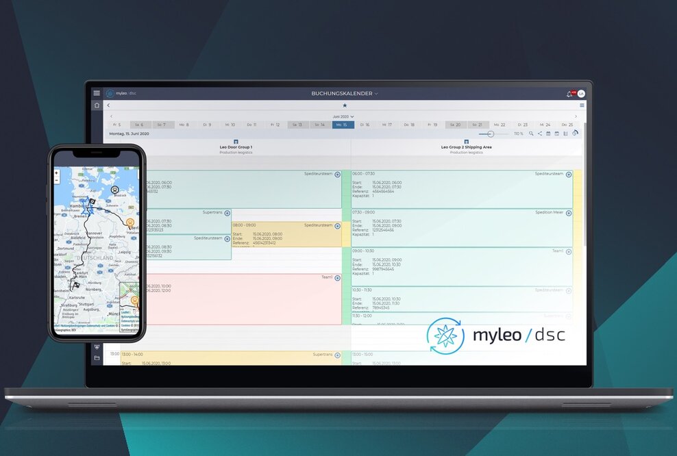 leogistics: myleo / slot Zeitfenstermanagement als Basic-, Advanced- oder Enterprise-Version