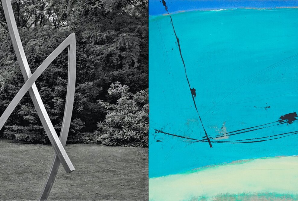 Ausstellung: Karl Menzen | Karen Lüderitz MELOS – Raumklang | Farbklang