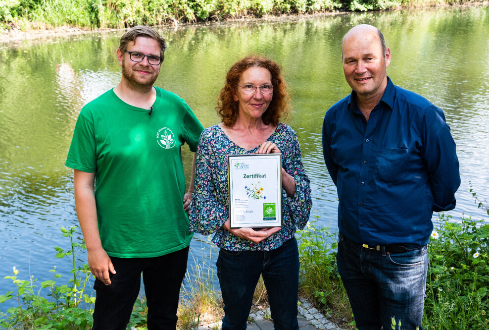 Natur auf dem Firmengelände – Ein Wilhelmsburger Familienunternehmen zeigt, wie es geht