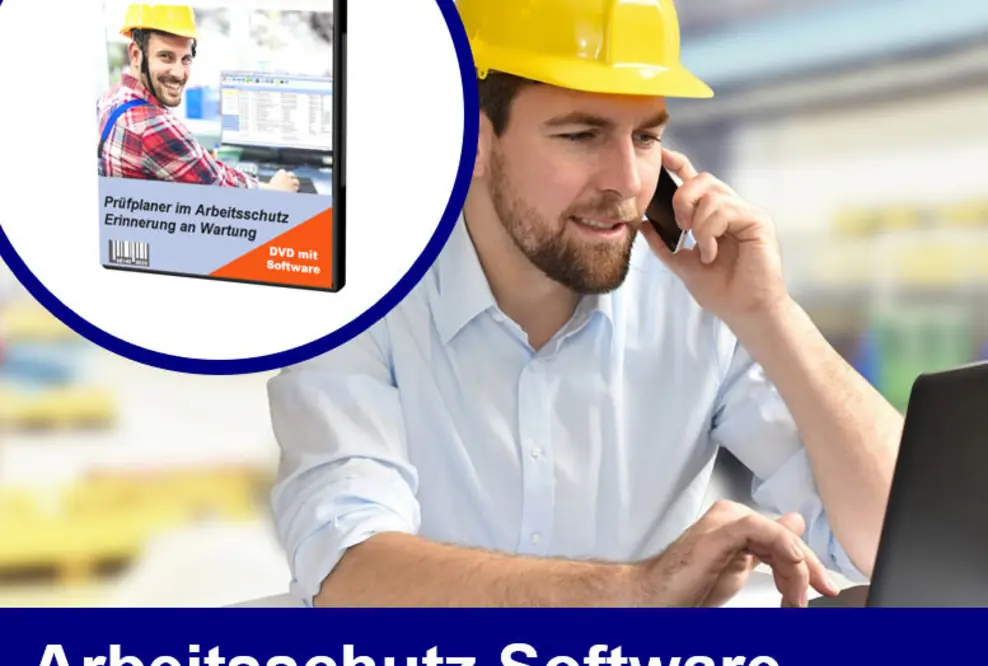 Software Wartungsplaner ist eine Arbeitshilfe für einen effizienten Arbeitsschutz
