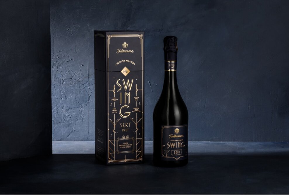 Der Herzschlag zweier kreativer Welten: „Rhythm“ für die Geldermann Composition de Swing