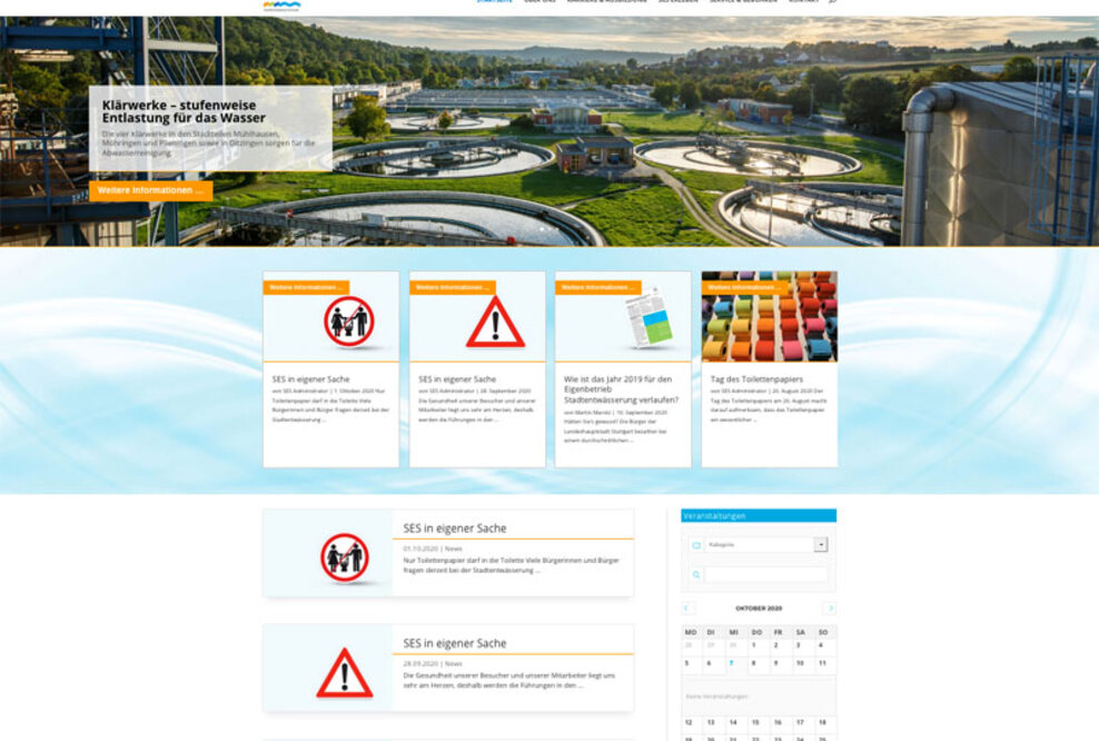 Die Website der SES erstrahlt in neuem Glanz