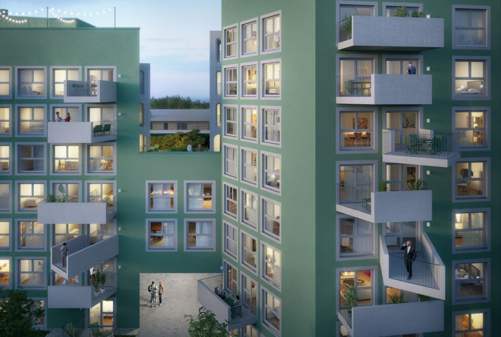 Grundstein für Wohnprojekt Enjoy gelegt - 80 neue Wohnungen in München Neuperlach
