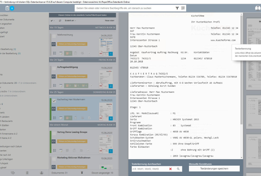 PaperOffice DMS ist ECM in Reinkultur