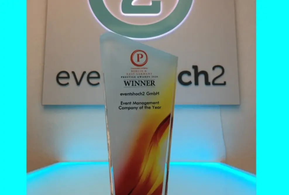 Prestige Awards küren eventshoch2 zur Eventmanagement Company of the Year 2020