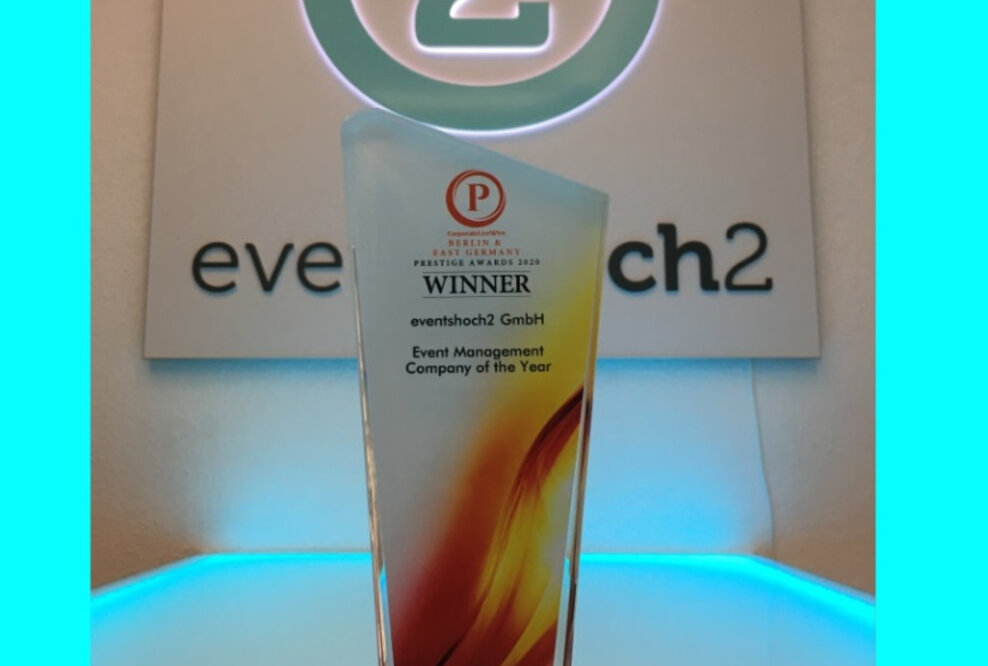 Prestige Awards küren eventshoch2 zur Eventmanagement Company of the Year 2020